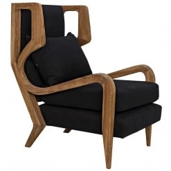 Chairs Noir Furniture Carol Chair, Teak