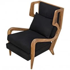 Chairs Noir Furniture Carol Chair, Teak