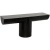 Consoles Noir Furniture T Console, Black Metal