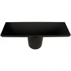 Consoles Noir Furniture T Console, Black Metal