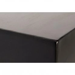 Consoles Noir Furniture T Console, Black Metal