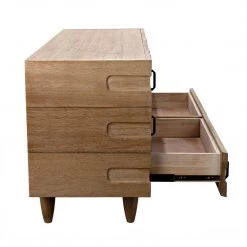 Noir Furniture Buffets Noir David Sideboard, Washed Walnut