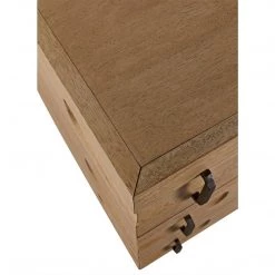 Noir Furniture Buffets Noir David Sideboard, Washed Walnut