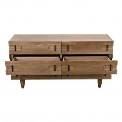 Noir Furniture Buffets Noir David Sideboard, Washed Walnut