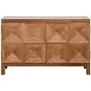 Buffets Noir Furniture Quadrant 2 Door Sideboard, Dark Walnut