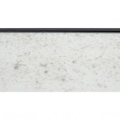 Noir Furniture Convention Sofa Table Black Metal And Antique Glass Accent Tables