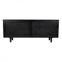 Noir Furniture Noir Brook 4 Door Sideboard, Pale Buffets