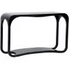 Noir Furniture Milena Console, Hand Rubbed Black Consoles