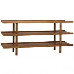 Noir Furniture Mariah Console, Teak Consoles