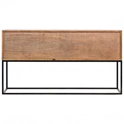 Consoles Noir Furniture Zurich Console, Dark Walnut