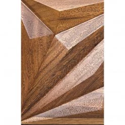 Consoles Noir Furniture Zurich Console, Dark Walnut