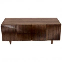 Noir Furniture Jin-Ho Sideboard, Dark Walnut Buffets