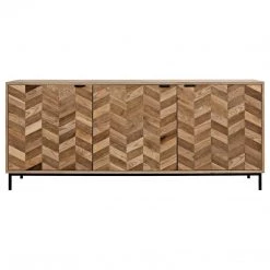 Noir Furniture Herringbone Sideboard Buffets