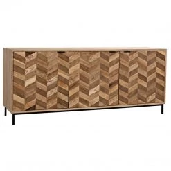 Noir Furniture Herringbone Sideboard Buffets