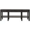 Noir Furniture Conrad Console, Pale Consoles