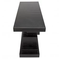 Noir Furniture Platoon Console, Black Metal Consoles