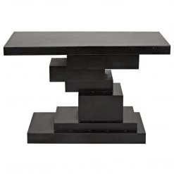 Noir Furniture Platoon Console, Black Metal Consoles