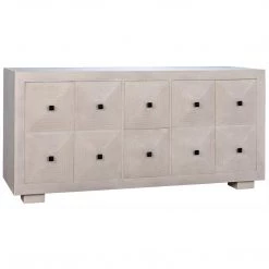 Noir Furniture Noir Narcisse Sideboard, White