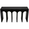 Noir Furniture Bridge Console, Hand Rubbed Black