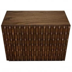 Noir Furniture Noir Alameda Sideboard, Dark Walnut Cabinets