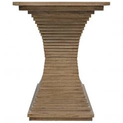 Noir Furniture Cambio Console, Bleached Walnut Consoles