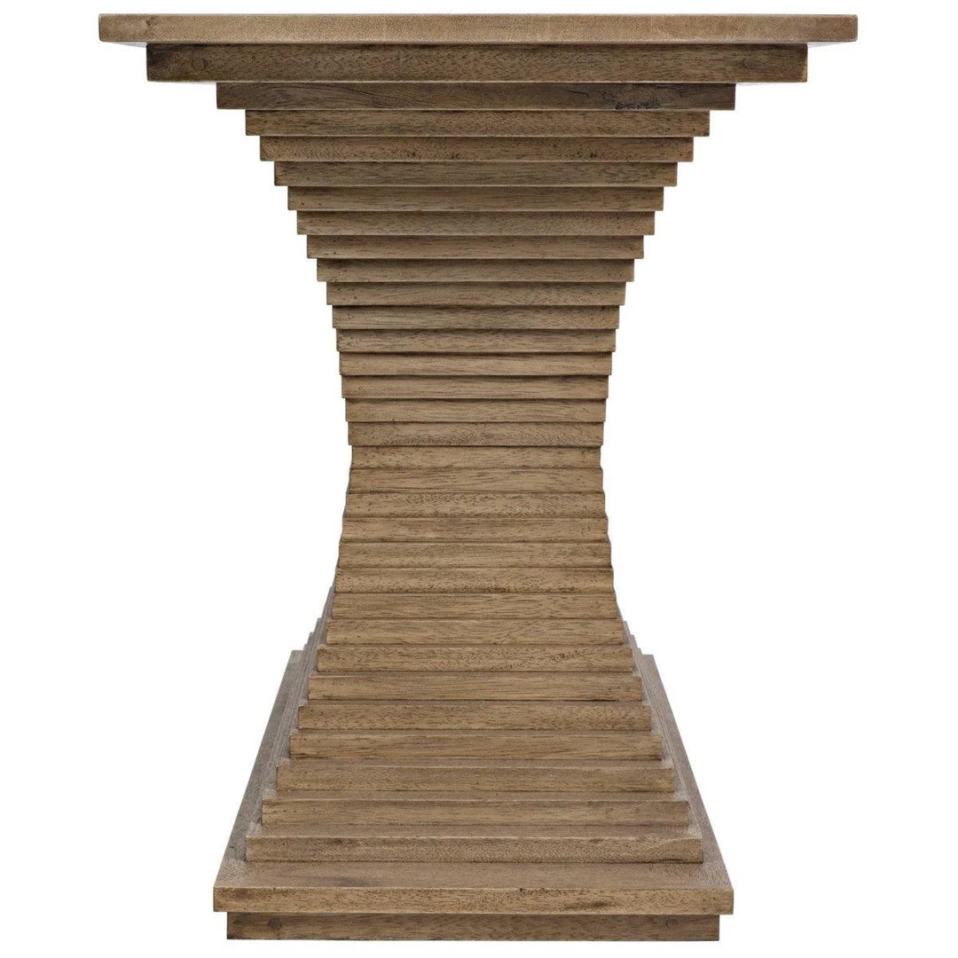 Noir Furniture Cambio Console, Bleached Walnut Consoles