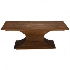 Noir Furniture Cambio Console, Dark Walnut