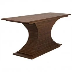 Noir Furniture Cambio Console, Dark Walnut
