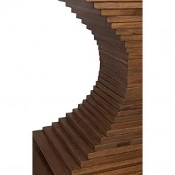 Noir Furniture Cambio Console, Dark Walnut