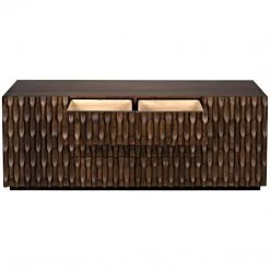 Buffets Noir Furniture Alameda Sideboard, Large, Dark Walnut