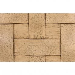 Buffets Noir Furniture Weave Sideboard, Bleached Walnut