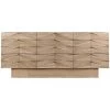 Noir Furniture Drake Sideboard, Washed Walnut