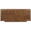 Noir Furniture Collage Sideboard, Dark Walnut