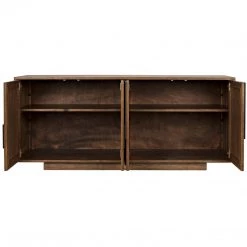 Noir Furniture Collage Sideboard, Dark Walnut