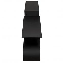 Noir Furniture Noir Shiba Console, Black Steel Accent Tables