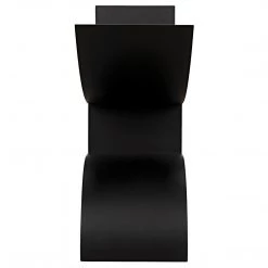 Noir Furniture Noir Shiba Console, Black Steel Accent Tables