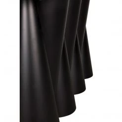 Noir Furniture Accent Tables Noir Salt And Pepper Console, Black Steel