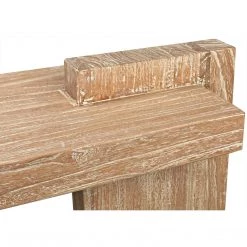 Noir Furniture Noir Hammond Console, Distressed Mindi Accent Tables