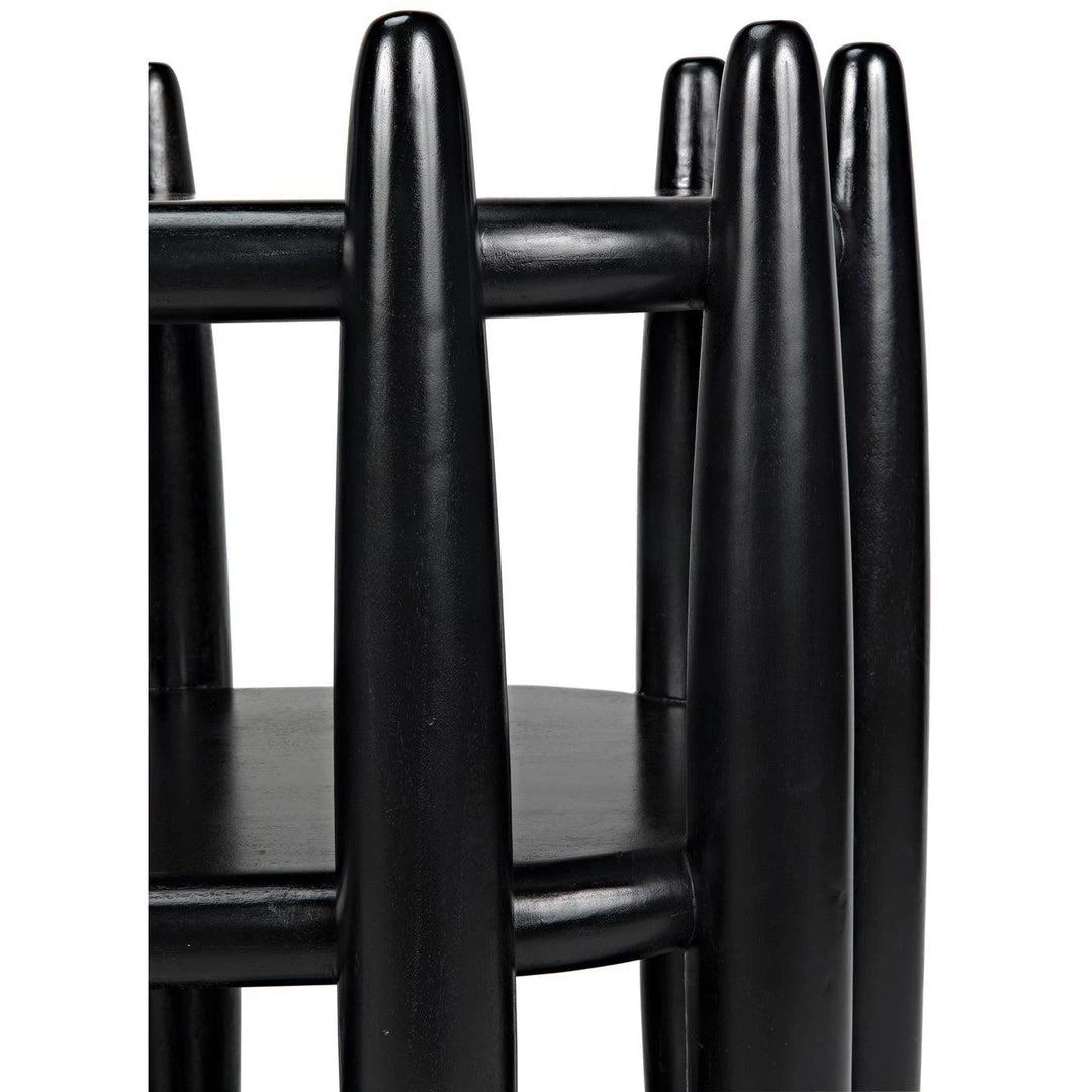 Noir Furniture Noir Exile Console, Hand Rubbed Black