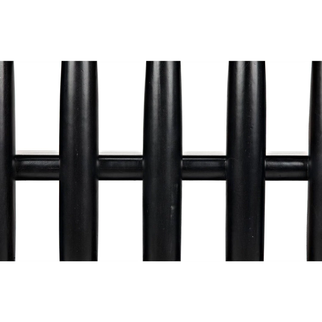 Noir Furniture Noir Exile Console, Hand Rubbed Black