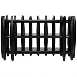 Noir Furniture Noir Exile Console, Hand Rubbed Black