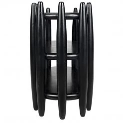 Noir Furniture Noir Exile Console, Hand Rubbed Black