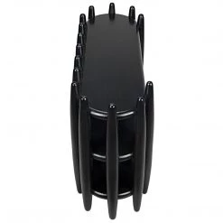 Noir Furniture Noir Exile Console, Hand Rubbed Black