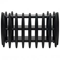 Noir Furniture Noir Exile Console, Hand Rubbed Black