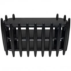 Noir Furniture Noir Exile Console, Hand Rubbed Black