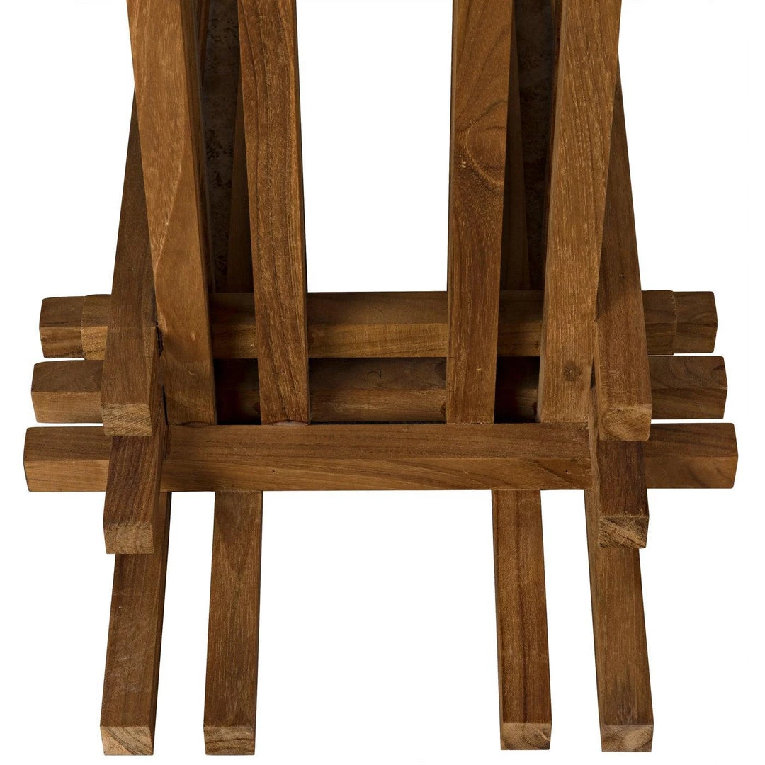 Noir Furniture Accent Tables Noir Loyd Console, Teak