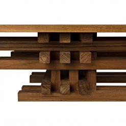 Noir Furniture Accent Tables Noir Loyd Console, Teak