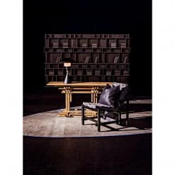 Noir Furniture Accent Tables Noir Loyd Console, Teak