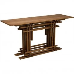 Noir Furniture Accent Tables Noir Loyd Console, Teak
