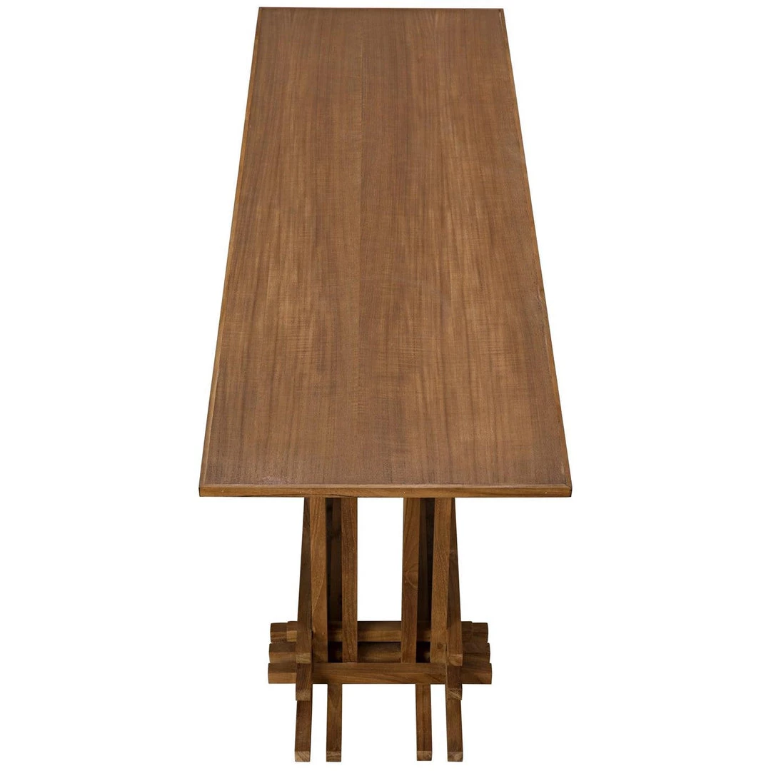 Noir Furniture Accent Tables Noir Loyd Console, Teak